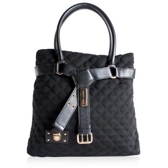 Marc Jacobs Handbags - Marc Jacobs Quilted Nylon Tote, Black